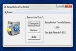 BackupRestoreThunderbird à télécharger BackupRestoreThunderbird
