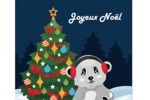 Carte de Noël 2018 au format Word à télécharger Carte de Noël 2018 au format Word
