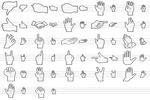 Standard Hand Icons à télécharger Standard Hand Icons