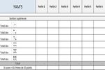 Feuille de score Yam's à télécharger Feuille de score Yam's