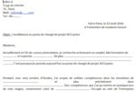 Modèle de lettre de motivation à télécharger Modèle de lettre de motivation