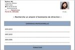 Modèle de CV simple pour Word à télécharger Modèle de CV simple pour Word