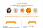 Modèle de CV étudiant à télécharger Modèle de CV étudiant