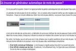 Générateur de mots de passe à télécharger Générateur de mots de passe