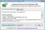 Password Recovery for MySpaceIM à télécharger Password Recovery for MySpaceIM