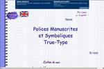 17 Polices Manuscrites True-Type à télécharger 17 Polices Manuscrites True-Type