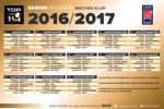 Calendrier Top 14 saison 2016-2017 à télécharger Calendrier Top 14 saison 2016-2017