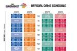 Calendrier Officiel de l'EuroBasket 2017 à télécharger Calendrier Officiel de l'EuroBasket 2017