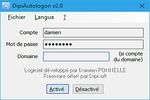 DipiAutologon v2.1 à télécharger DipiAutologon v2.1