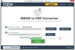 ZOOK MBOX to PDF Converter à télécharger ZOOK MBOX to PDF Converter