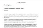Le Code du travail à télécharger Le Code du travail