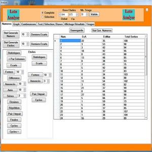 Keno analyser les bases