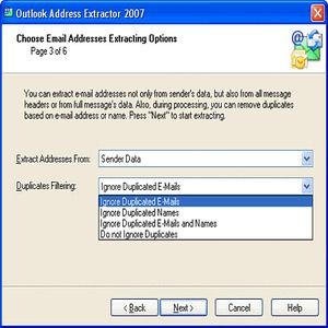 outlook email address extractor mac