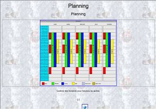 modele planning vendeuse boulangerie