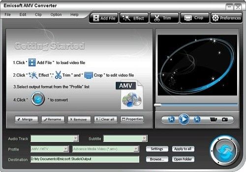online mp4 to amv converter
