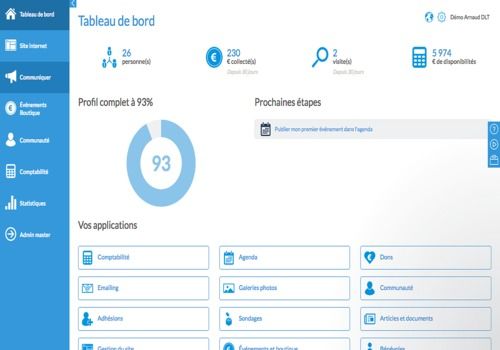 T L Charger Assoconnect Logiciel Association Demo