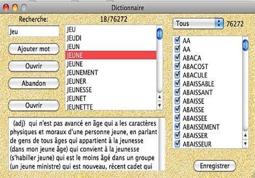 Télécharger Dictionnaire pour Windows  Freeware