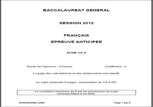 Dissertation francaise