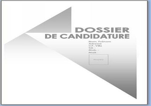 Comparer "Page de garde dossier de candidature" avec d'autre logiciels