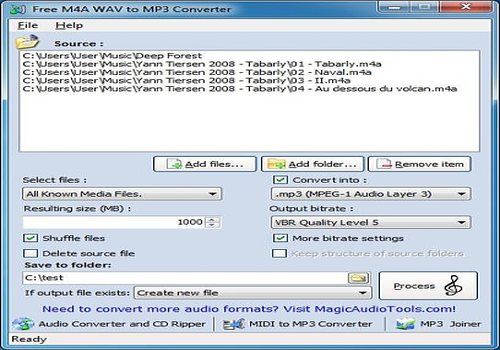 wav to m4a converter freeware