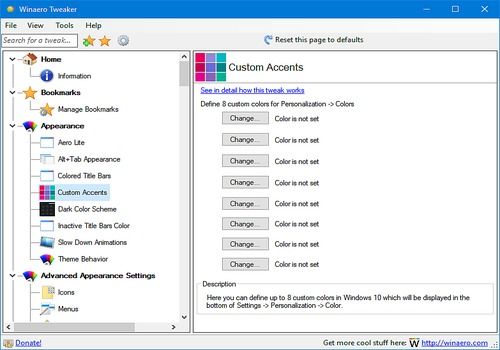 Download Winaero Tweaker For Windows Freeware