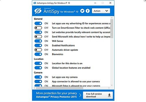 ashamppo privacy protector for windows 10 download free