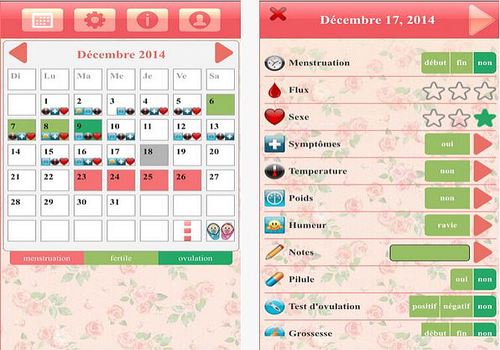 Télécharger Calendrier d'ovulation et règles Ladytimer iOS | App Store