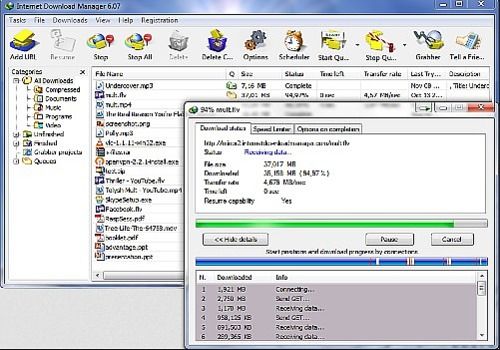 internet download accelerator 01net