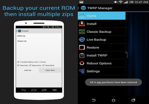 twrp manager android