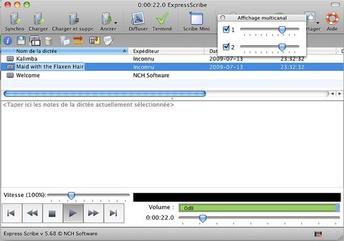 nch express scribe transcription software
