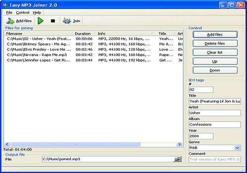 MP3 Cutter, MP3 Joiner, Join and Cut MP3 without Losing