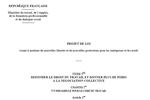 Projet de Loi Travail El Khomri à télécharger Projet de Loi Travail El Khomri
