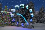 3D Christmas Clock Screensaver à télécharger 3D Christmas Clock Screensaver