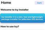 Icy Installer iOS à télécharger Icy Installer iOS
