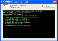 SMTP Diagnostic Tool