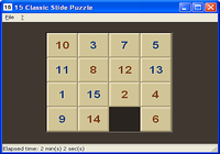 15 Classic Slide Puzzle