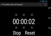 Countdown Timer and Stopwatch