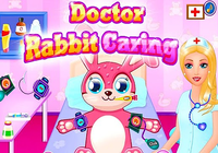 Docteur Easter Rabbit Caring