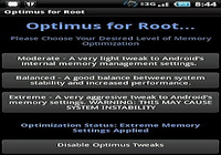 Optimus Root Memory Optimizer