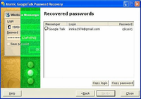 Atomic Google Talk Password Recovery
