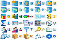 Database Software Icons