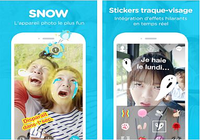 Snow - Selfie, Sticker animé android
