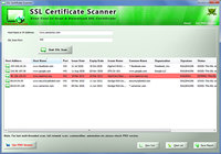 SSL Certificate Scanner