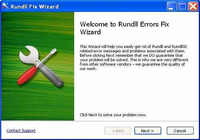 Rundll Errors Fix Wizard