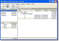 AllNetic Working Time Tracker