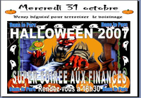 Carte pour soirée halloween microsoft publisher 2007