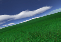Green Fields 3D screensaver