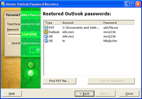 Atomic Outlook Password Recovery