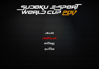 Sudoku e-Sport World Cup 2017