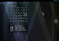 Calendar Widget: Month Agenda
